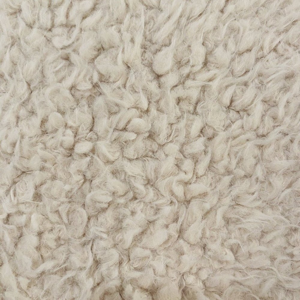 Decjuba Size L Beige Pippa Shearling Coat Faux Fur Longline Coatigan New RRP$140 - Picture 7 of 16